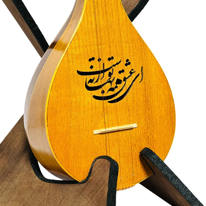 سه‌تار باروک مدل سه مهر طرح ای عشق